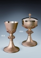 Kielich - nodus ażur, kamienie czerwone rubiny - DOB 0114 - Dewocjonalia P.H. Jakóbczak - Katolicki sklep liturgiczny i hurtownia