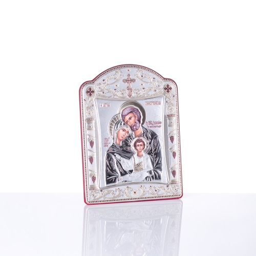 Obrazek Święta Rodzina - prostokąt, ramka - SV AL00104TBR1CL1 - Dewocjonalia P.H. Jakóbczak - Katolicki sklep liturgiczny i hurtownia