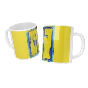 Kubek religijny z Krzyżem