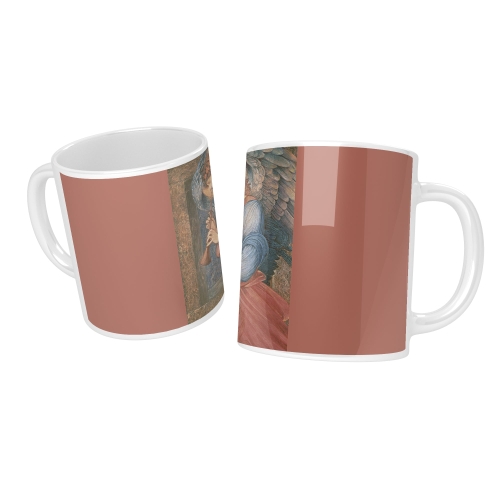 Kubek religijny z grającym aniołem - UR ACH024 - Dewocjonalia P.H. Jakóbczak - Katolicki sklep liturgiczny i hurtownia