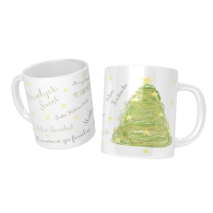 Kubek na Boże Narodzenie z życzeniami