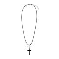 Naszyjnik - krzyżyk - hematyt - Ematite - JS N169-C - Dewocjonalia P.H. Jakóbczak - Katolicki sklep liturgiczny i hurtownia