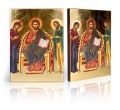 Ikona Religijna Deesis (modlitwa, prośba) - GAR IP-3054 - Dewocjonalia P.H. Jakóbczak - Katolicki sklep liturgiczny i hurtownia