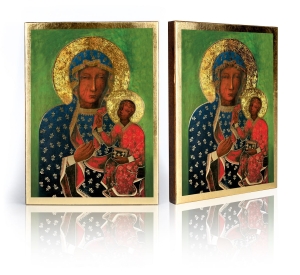 Ikona Religijna Matka Boża Częstochowska Wędrująca