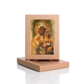 Ikona Religijna Matka Boża Częstochowska w sukience bursztynowej - GAR IP-3103 - Dewocjonalia P.H. Jakóbczak - Katolicki sklep liturgiczny i hurtownia
