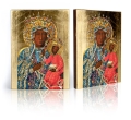 Ikona Religijna Matka Boża Częstochowska w sukni wdzięczności - GAR IP-3108 - Dewocjonalia P.H. Jakóbczak - Katolicki sklep liturgiczny i hurtownia