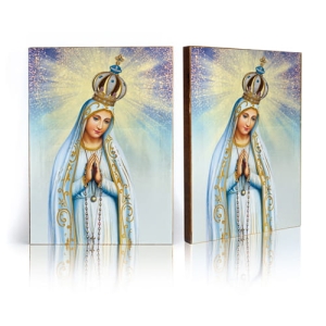 Ikona Religijna Matka Boża Fatimska