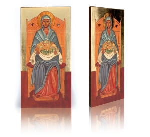 Ikona Religijna Matka Boża Królowa Palestyny