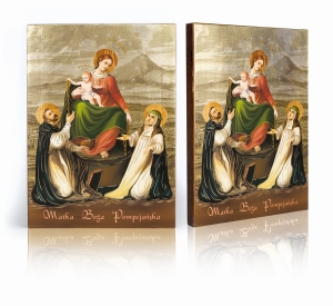 Ikona Religijna Matka Boża Pompejańska