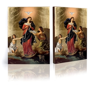 Ikona Religijna Matka Boża Rozwiązująca Węzły