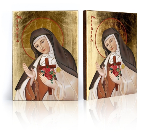 Ikona Religijna Święta Teresa - GAR IP-3091 - Dewocjonalia P.H. Jakóbczak - Katolicki sklep liturgiczny i hurtownia
