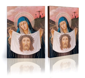 Ikona Religijna Święta Weronika z Chustą