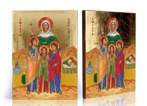 Ikona Religijna Święta Zofia