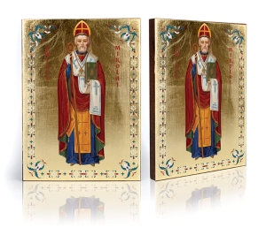 Ikona Religijna Święty Mikołaj