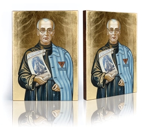 Ikona Religijna Święty Maksymilian Kolbe