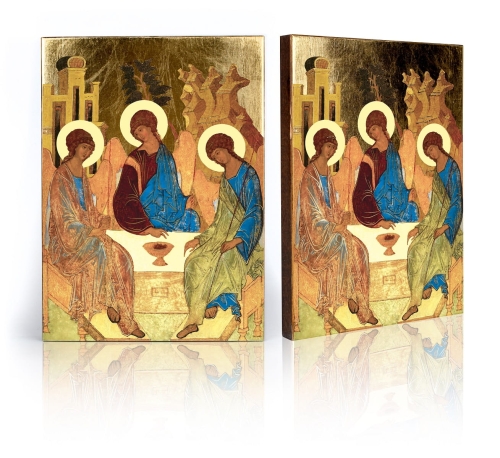 Ikona Religijna Święta Trójca - GAR IP-3028 - Dewocjonalia P.H. Jakóbczak - Katolicki sklep liturgiczny i hurtownia