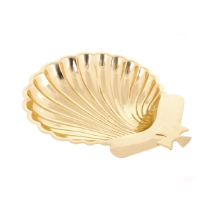 Naczynie na wodę święconą - mosiądz