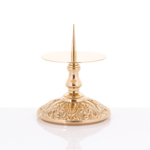 Lichtarz - mosiądz - 9 cm