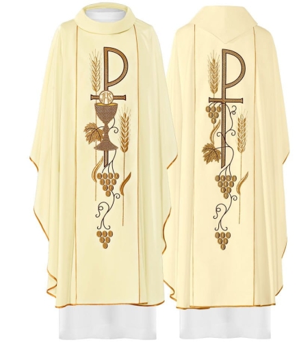 Ornat KOR/001/05/01 - HAF KOR/001/05/01 - Dewocjonalia P.H. Jakóbczak - Katolicki sklep liturgiczny i hurtownia