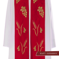 Stuła KST/001/02 - HAF KST/001/02 - Dewocjonalia P.H. Jakóbczak - Katolicki sklep liturgiczny i hurtownia