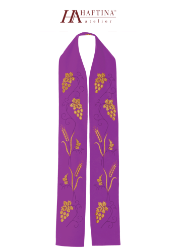 Stuła KST/001/03 - HAF KST/001/03 - Dewocjonalia P.H. Jakóbczak - Katolicki sklep liturgiczny i hurtownia