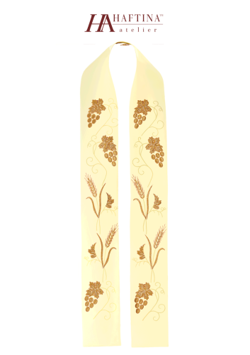 Stuła KST/001/05 - HAF KST/001/05 - Dewocjonalia P.H. Jakóbczak - Katolicki sklep liturgiczny i hurtownia