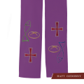 Stuła KST/007/03 - HAF KST/007/03 - Dewocjonalia P.H. Jakóbczak - Katolicki sklep liturgiczny i hurtownia