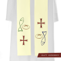 Stuła KST/007/05 - HAF KST/007/05 - Dewocjonalia P.H. Jakóbczak - Katolicki sklep liturgiczny i hurtownia