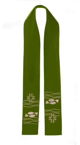 Stuła KST/022/01 - HAF KST/022/01 - Dewocjonalia P.H. Jakóbczak - Katolicki sklep liturgiczny i hurtownia