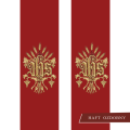 Stuła KST/026/02 - HAF KST/026/02 - Dewocjonalia P.H. Jakóbczak - Katolicki sklep liturgiczny i hurtownia