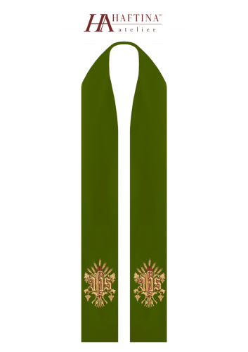 Stuła KST/026/01 - HAF KST/026/01 - Dewocjonalia P.H. Jakóbczak - Katolicki sklep liturgiczny i hurtownia