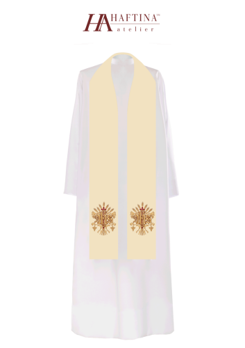 Stuła KST/026/05 - HAF KST/026/05 - Dewocjonalia P.H. Jakóbczak - Katolicki sklep liturgiczny i hurtownia