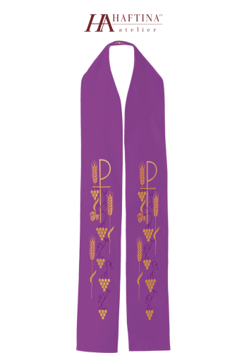 Stuła KST/027/03 - HAF KST/027/03 - Dewocjonalia P.H. Jakóbczak - Katolicki sklep liturgiczny i hurtownia