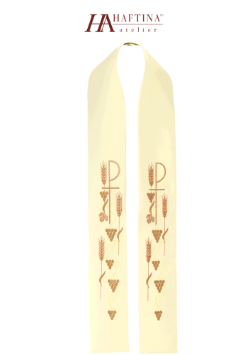 Stuła KST/027/05 - HAF KST/027/05 - Dewocjonalia P.H. Jakóbczak - Katolicki sklep liturgiczny i hurtownia