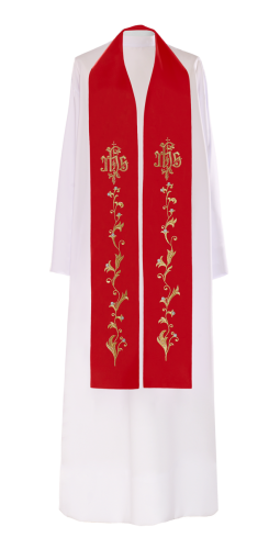 Stuła KST/037/02 - HAF KST/037/02 - Dewocjonalia P.H. Jakóbczak - Katolicki sklep liturgiczny i hurtownia