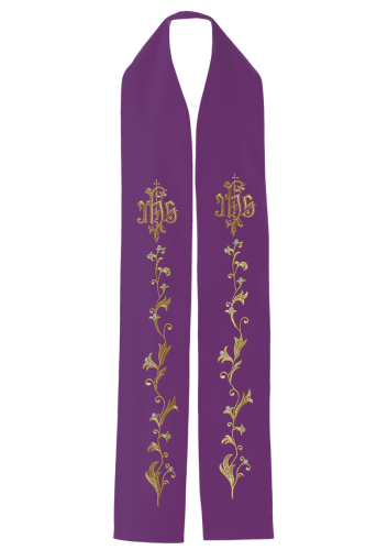 Stuła KST/037/03 - HAF KST/037/03 - Dewocjonalia P.H. Jakóbczak - Katolicki sklep liturgiczny i hurtownia