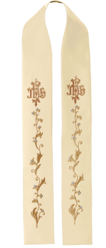 Stuła KST/037/05 - HAF KST/037/05 - Dewocjonalia P.H. Jakóbczak - Katolicki sklep liturgiczny i hurtownia