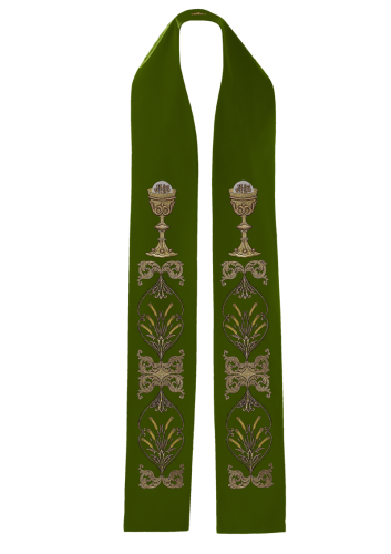 Stuła KST/042/01 - HAF KST/042/01 - Dewocjonalia P.H. Jakóbczak - Katolicki sklep liturgiczny i hurtownia