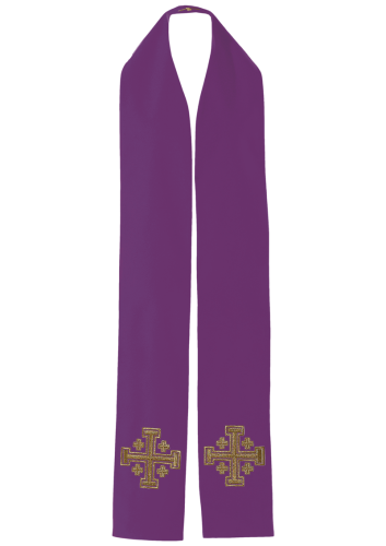 Stuła KST/046/03 - HAF KST/046/03 - Dewocjonalia P.H. Jakóbczak - Katolicki sklep liturgiczny i hurtownia