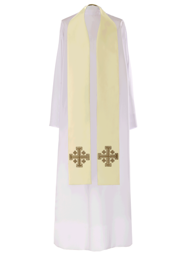 Stuła KST/046/05 - HAF KST/046/05 - Dewocjonalia P.H. Jakóbczak - Katolicki sklep liturgiczny i hurtownia