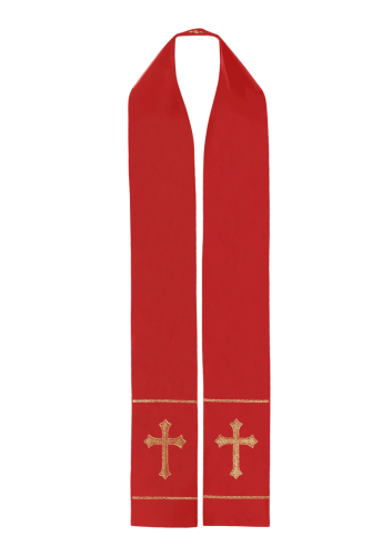 Stuła KST/063/02 - HAF KST/063/02 - Dewocjonalia P.H. Jakóbczak - Katolicki sklep liturgiczny i hurtownia