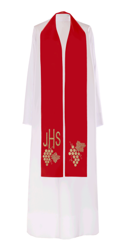 Stuła KST/068/02 - HAF KST/068/02 - Dewocjonalia P.H. Jakóbczak - Katolicki sklep liturgiczny i hurtownia
