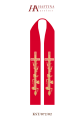 Stuła KST/072/02 - HAF KST/072/02 - Dewocjonalia P.H. Jakóbczak - Katolicki sklep liturgiczny i hurtownia
