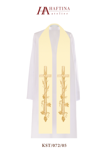 Stuła KST/072/05 - HAF KST/072/05 - Dewocjonalia P.H. Jakóbczak - Katolicki sklep liturgiczny i hurtownia