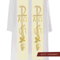 Stuła KST/075/05 - HAF KST/075/05 - Dewocjonalia P.H. Jakóbczak - Katolicki sklep liturgiczny i hurtownia