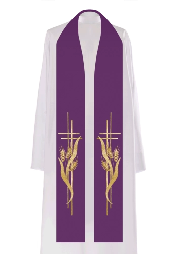 Stuła KST/083/03 - HAF KST/083/03 - Dewocjonalia P.H. Jakóbczak - Katolicki sklep liturgiczny i hurtownia