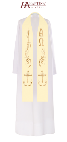 Stuła KST/088/05 - HAF KST/088/05 - Dewocjonalia P.H. Jakóbczak - Katolicki sklep liturgiczny i hurtownia