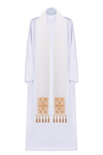 Stuła LE/2010/10 - HAF LE/2010/10 - Dewocjonalia P.H. Jakóbczak - Katolicki sklep liturgiczny i hurtownia