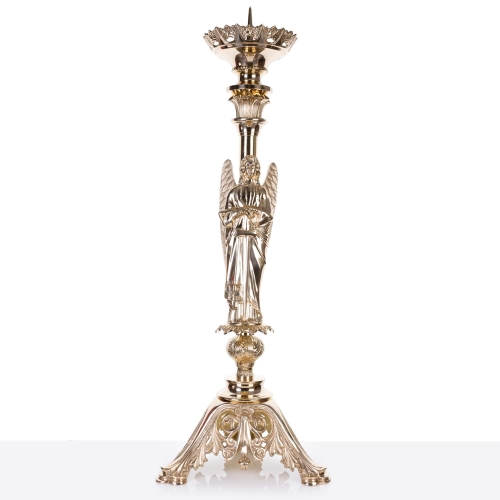 Lichtarz - mosiądz - 75 cm - Paschał - JS P81 - Dewocjonalia P.H. Jakóbczak - Katolicki sklep liturgiczny i hurtownia