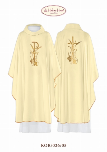 Ornat KOR/026/05/12 - HAF KOR/026/05/12 - Dewocjonalia P.H. Jakóbczak - Katolicki sklep liturgiczny i hurtownia